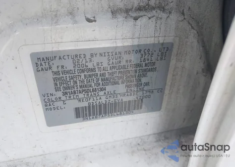 2013 Nissan Sentra Sv from USA, damaged, VIN 3N1AB7AP5DL681304